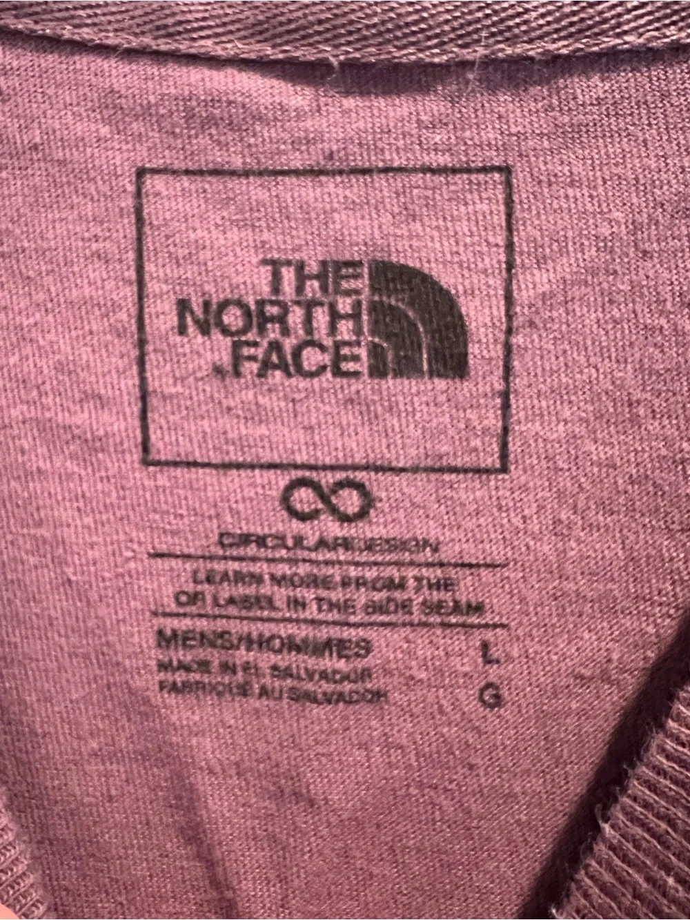 The North Face Light Red Short Sleeve Logo Tee